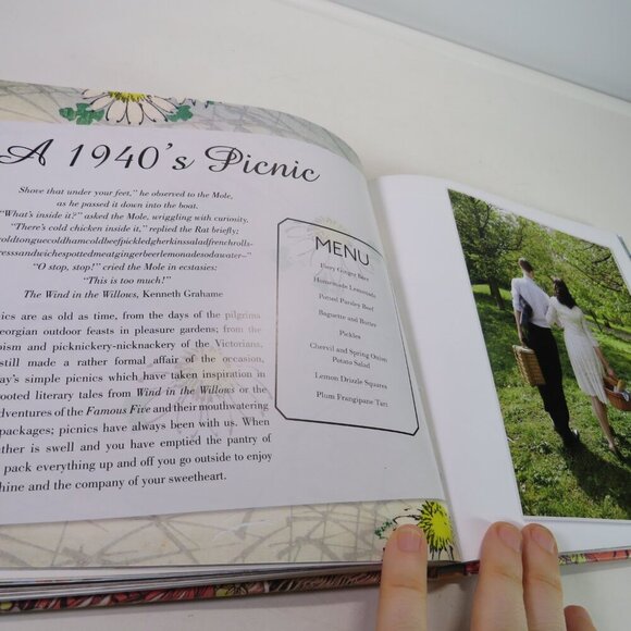 Style Me Vintage Tea Parties Hardback 8x8" 144pgs spans 1930s, 1940s, 1950s - Picture 6 of 16